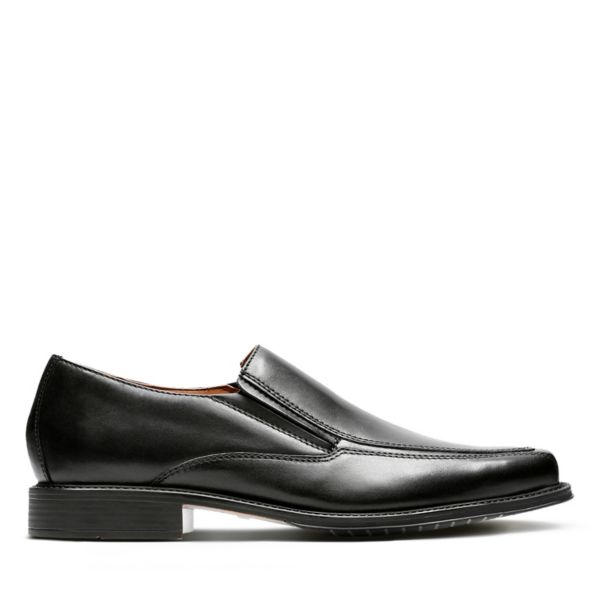 Clarks Mens Driggs Free Loafers Black | CA-5213746